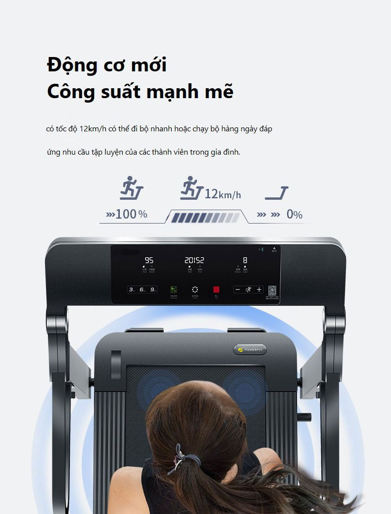 Load image into Gallery viewer, MÁY CHẠY BỘ POWERFIT T3100 TREADMILL
